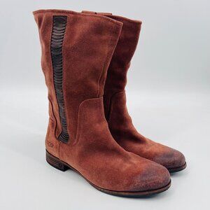 UGG Australia Annisa Mid Calf Boot Women's Size 10 Cinnamon Brown Riding